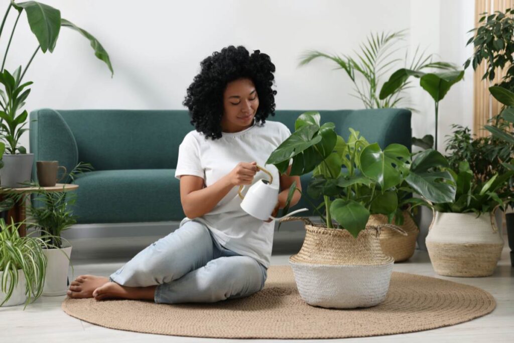 Watering Monstera in Different Seasons