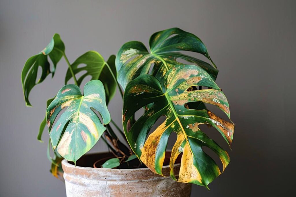 monstera brown spots